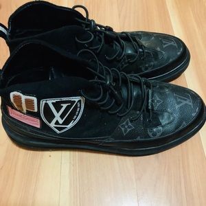 LV high top shoe